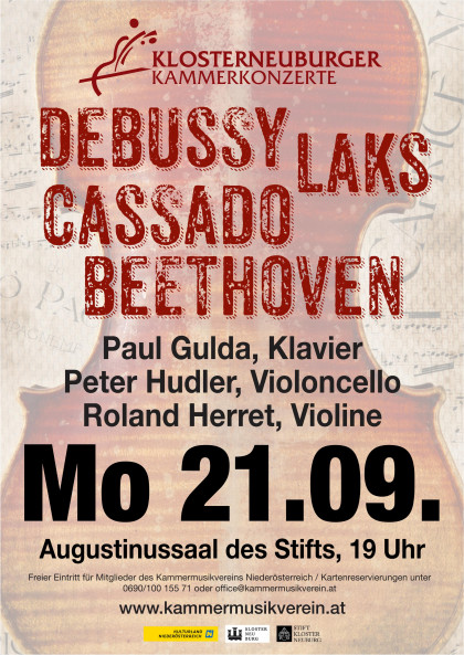 Konzertplakat für 21.9.26