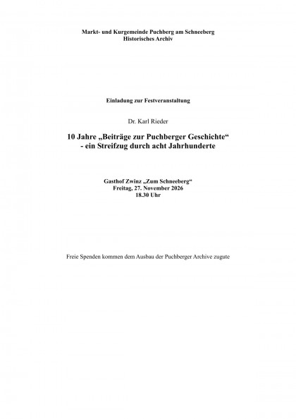 Dr. Karl Rieder