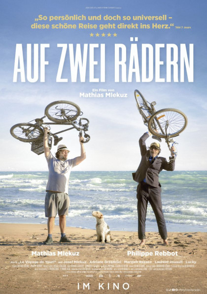 Mi 23.9.2026 19:30 im Kino Zwettl: AUF ZWEI RÄDERN - ein zutiefst berührendes und zugleich lebensbej