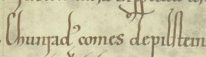 „Chunradus comes (=Graf) de pilstein“ Die Erwähnung des Namens Graf Konrad II. von Peilstein (1135/4