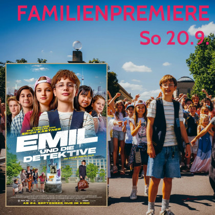 Familienpremiere: Emil und die Detektive