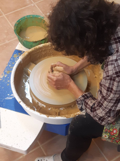 Töpferkurse im Atelier 1000blum