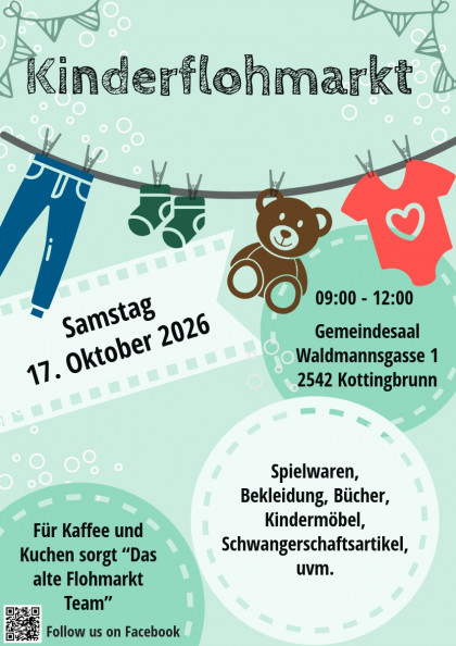 Flyer Kinderflohmarkt