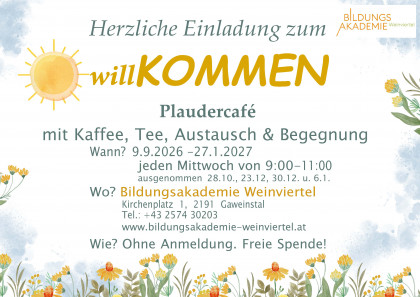 willKOMMEN Plaudercafé
