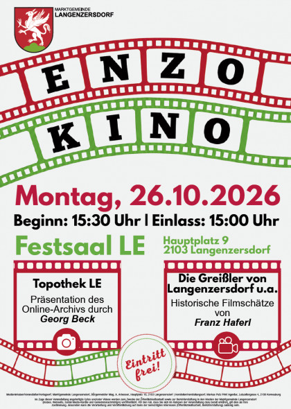 Plakat Enzo-Kino