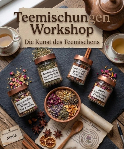 Tee, Workshop, Kräuterkurs 