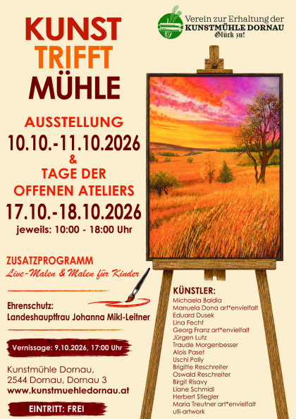 Kunst trifft Mühle