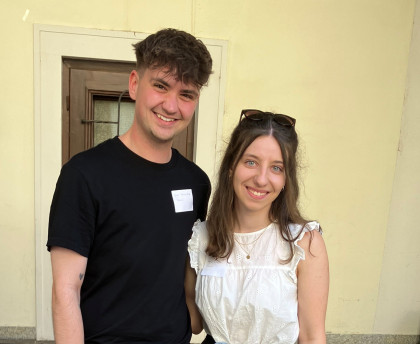  Jonas Schwungfeld und Mara Kleibl