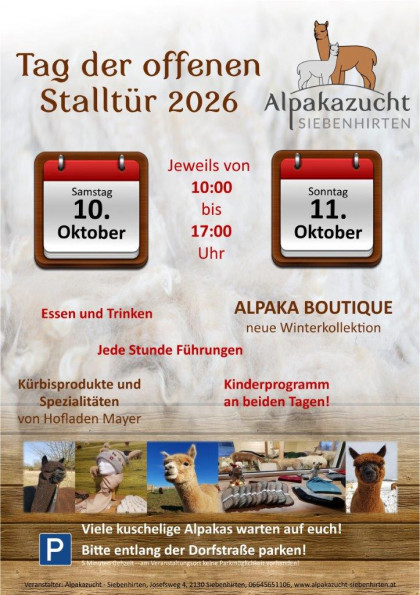 Tag der offenen Stalltür