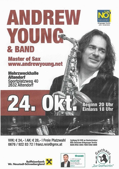 Andrew Yong und Band