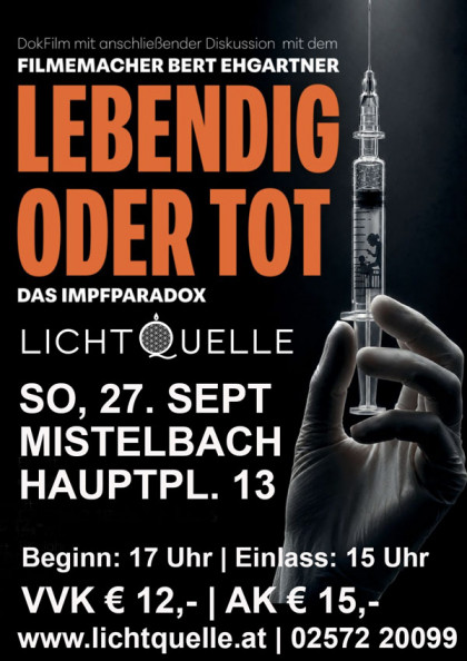 Lebendig oder Tot