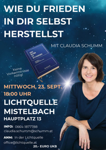 Wie du den Frieden...