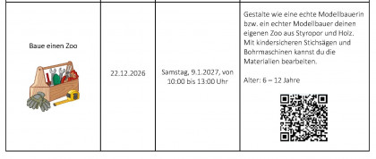Bau einen Zoo