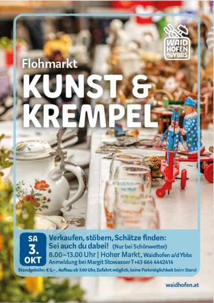Flohmarkt "Kunst und Krempel"