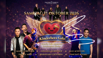 Kinderherz-Gala zugusten des Kinderherzzentrums des AKH Wien