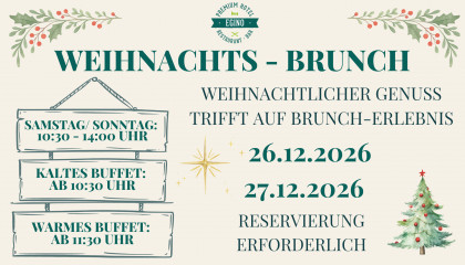 Egino Weihnachtsbrunch