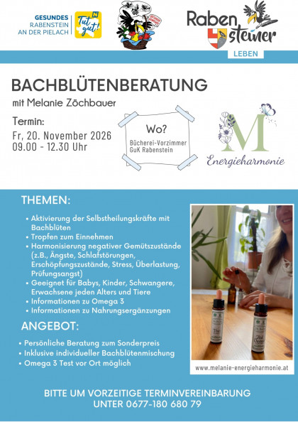 Bachblütenberatung