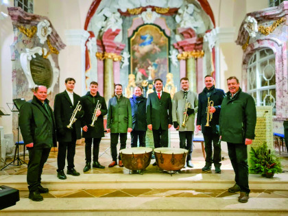 Adventkonzert "Kaiserliche Fanfaren" im Jahr 2025 in Wilfersdorf