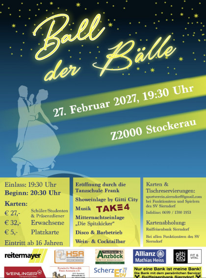 Ball der Bälle 2027