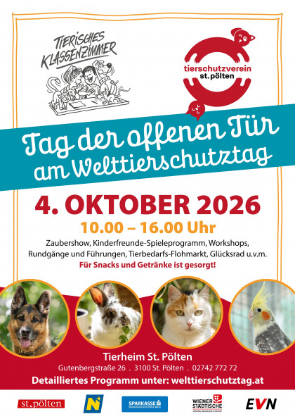 Welttierschutztag 20026