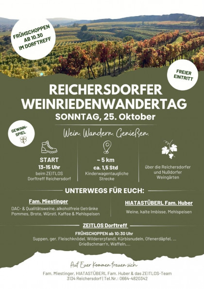 Weinriedenwandertag