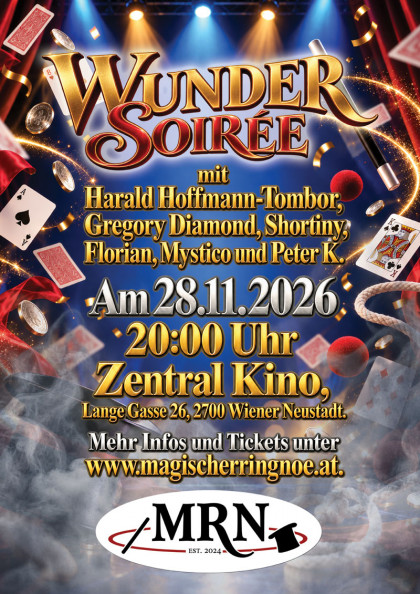 WUNDER SOIRÉE – Ein Abend voller Magie!