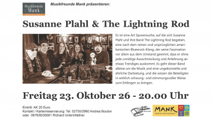 Susanne Plahl & The Lightning Rod