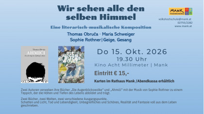 Wir sehen alle den selben Himmel