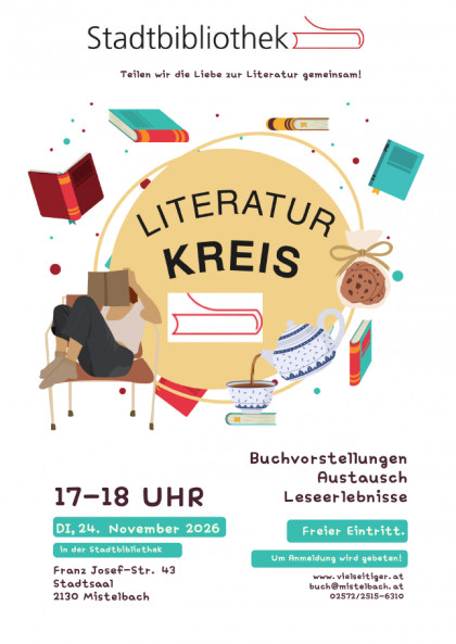 Literaturkreis der Stadtbibliothek Mistelbach