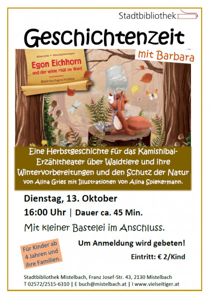 Kamishibai Geschichtenzeit mit Barbara