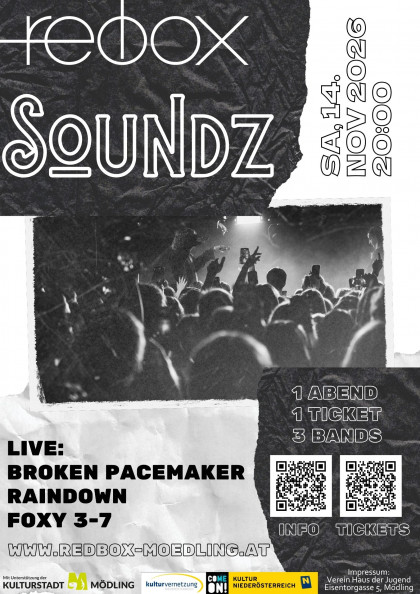 Soundz 14.11.26 Plakat