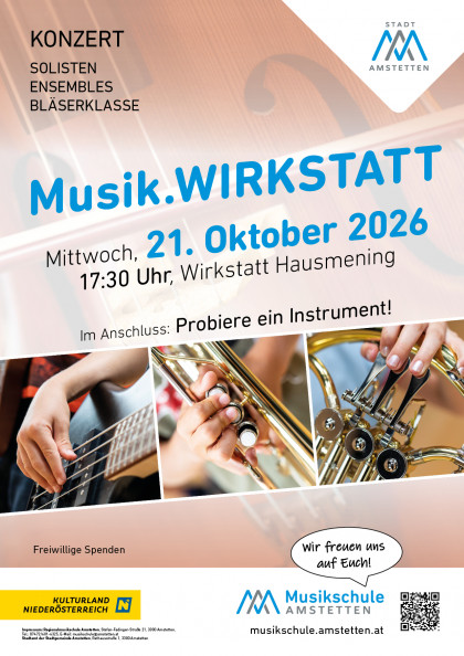 Flyer - Musik.WIRKSTATT