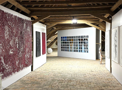 ZEITKUNSTFESTIVAL 2025, Ausstellungsansicht