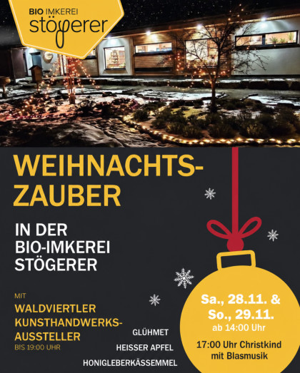 Weihnachtszauber im Bienengarten