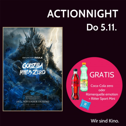 ActionNight: Godzilla Minus Zero