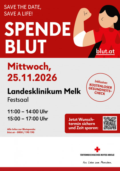 Blutspende Plakat