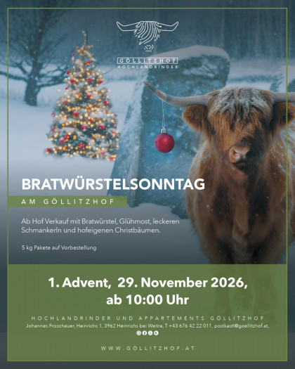 Bratwürstelsonntag am Göllitzhof