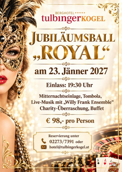 Plakat Hausball 2027 (KI-generiert)