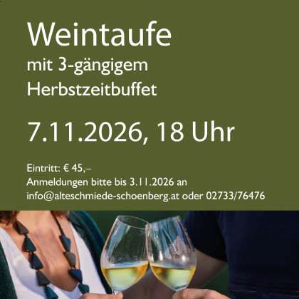 Weintaufe 2026