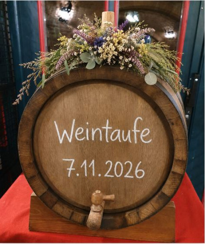 Weintaufe 2026