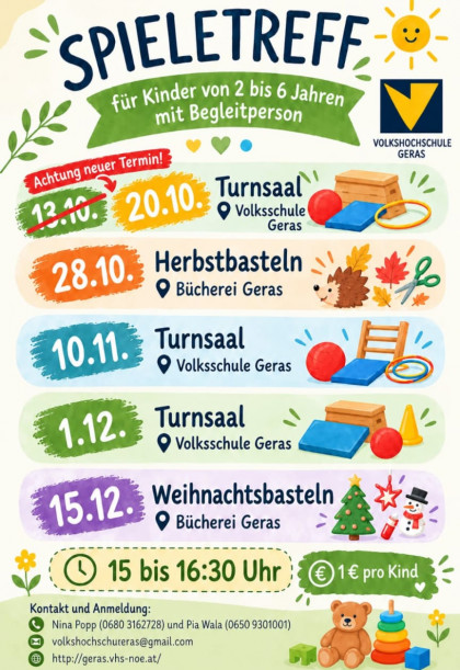 Spieletreff Geras