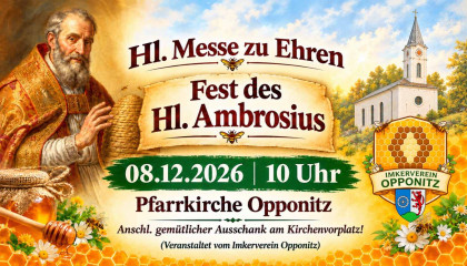 Fest des Hl. Ambrosius - Hl. Messe