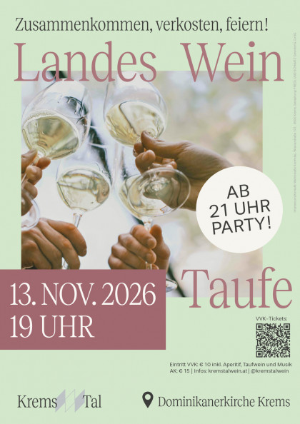 Zuerst wird getauft, dann gefeiert!