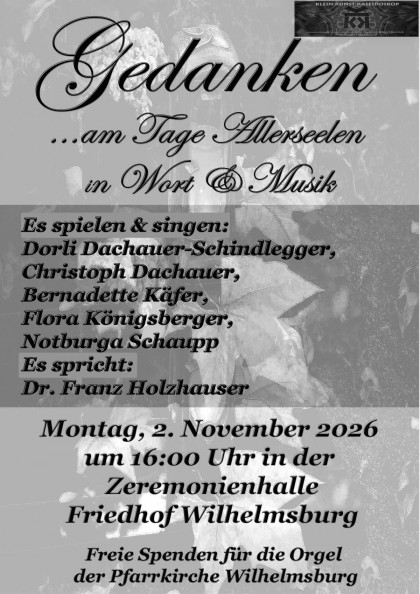 Am Tage Allerseelen