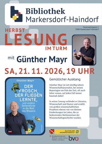 Lesung mit Günther Mayr