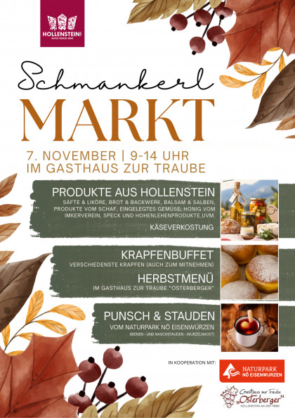 Schmankerlmarkt mit Krapfenbuffet