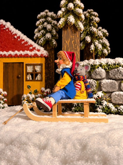 Kasperl im Winter 