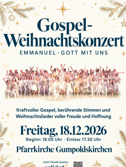 Gospel Weihnachtskonzert