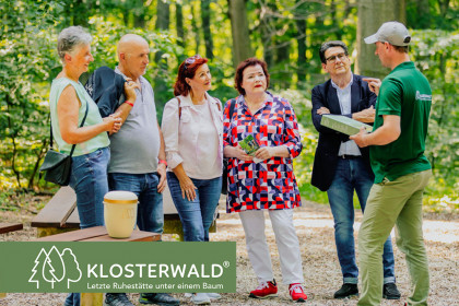 Bei einem Spaziergang durch den Klosterwald erfahren Sie alles Wissenswerte über eine Baumbestattung