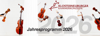 Deckblatt des Jahresprogramms 2026